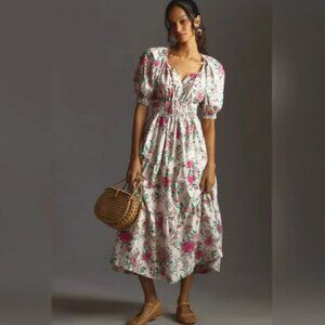 Brand New The Somerset Maxi Dress: Puff-Sleeve Edition